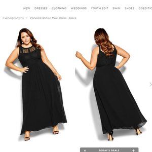 City Chic Gown // Women's Size 18